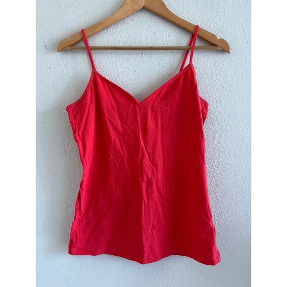 Bundle of 3 retro basic tank tops vibrant colors size M/L Y2K layers - Picture 9 of 11